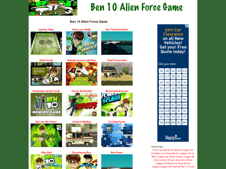 www.ben10alienforcegame.net