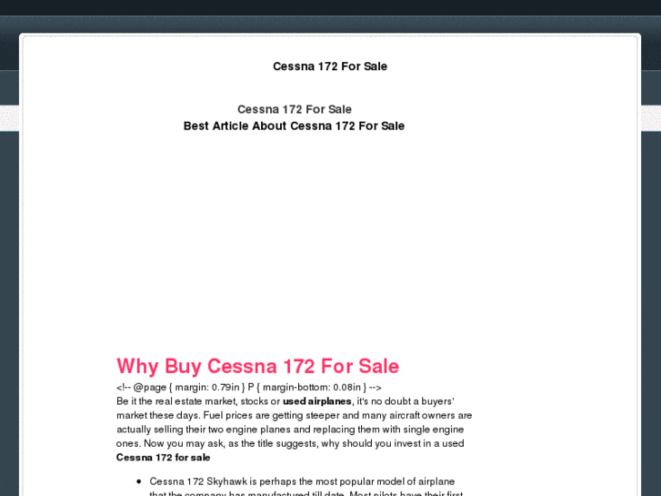 www.cessna172forsale.net
