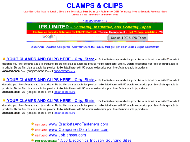 www.clampsandclips.com