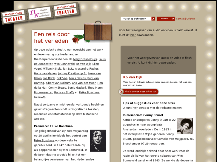 www.eenlevenlangtheater.nl