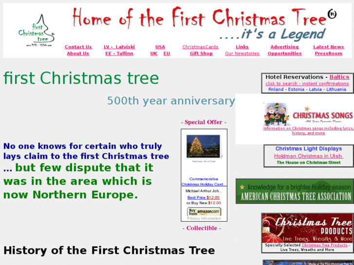 www.firstchristmastree.com