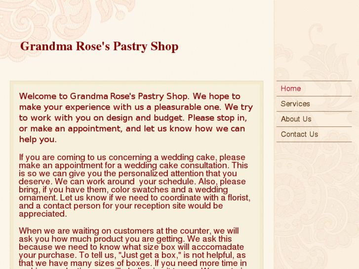 www.grandmarosespastryshop.com