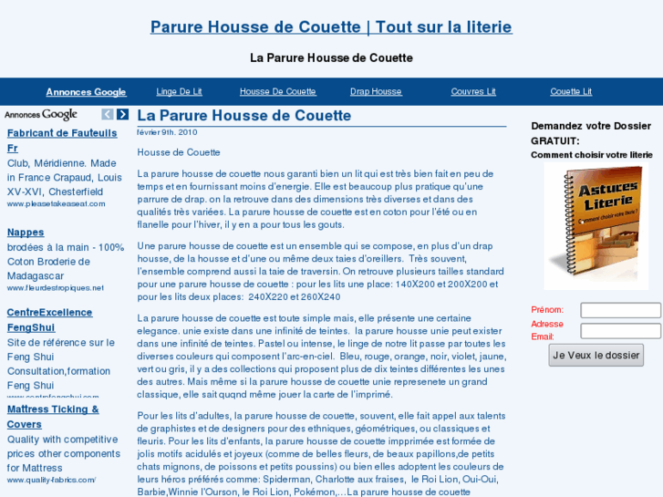 www.housse-de-couette.net