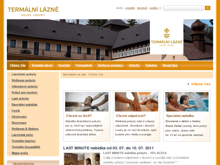 www.lazne-losiny.cz