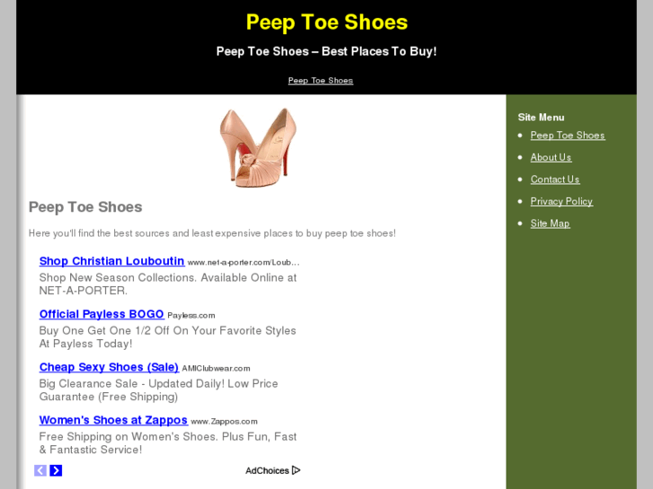 www.peeptoeshoes.info