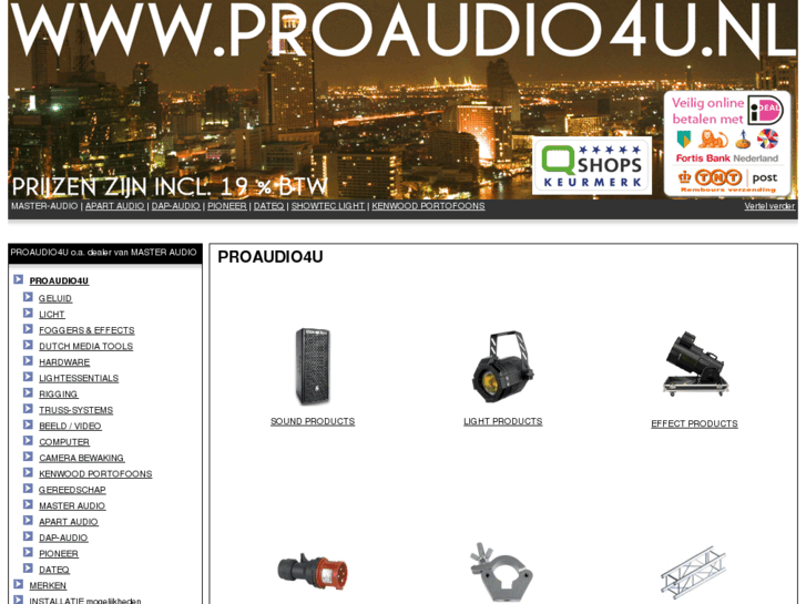 www.proaudio4u-webshop.com