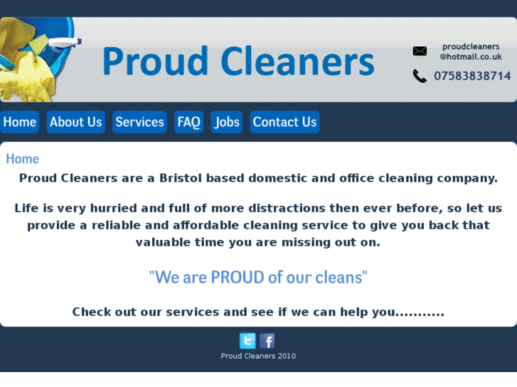 www.proudcleaners.com