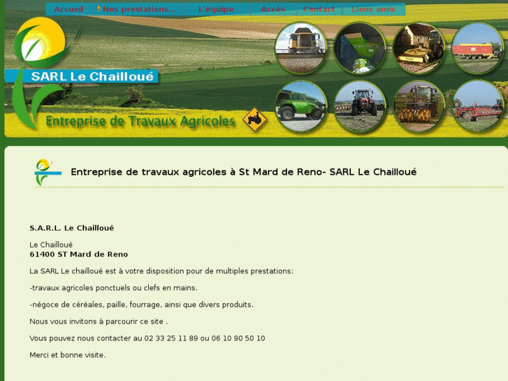 www.sarl-le-chailloue.com