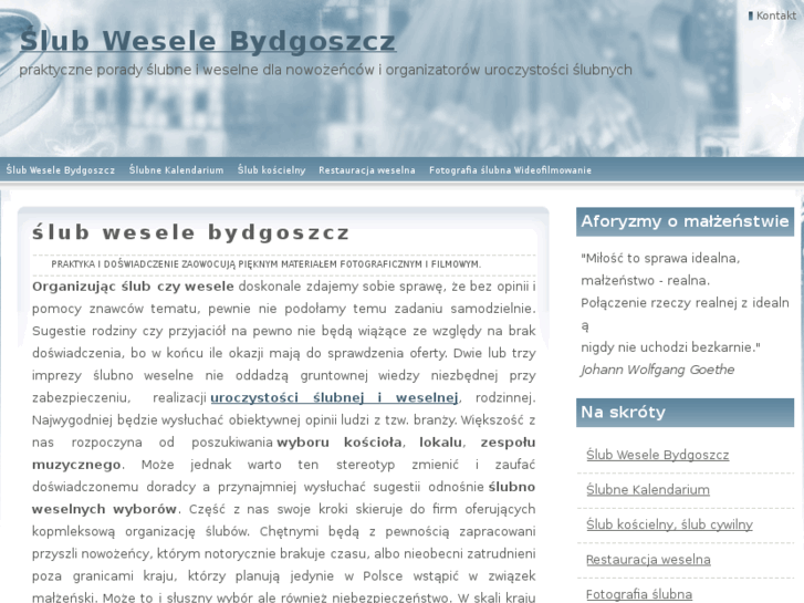 www.slubweselebydgoszcz.info