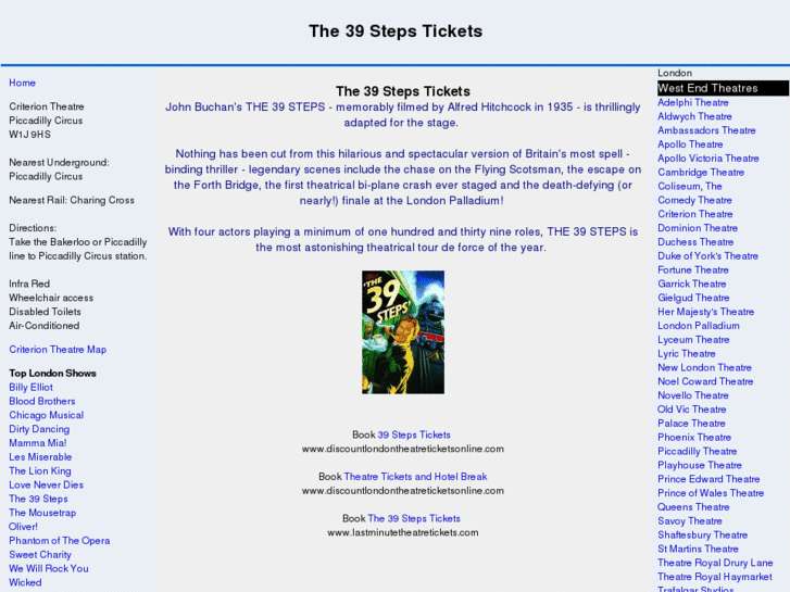 www.the39stepstickets.co.uk