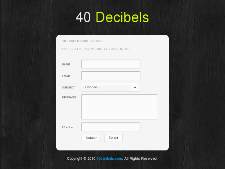 www.40decibels.com