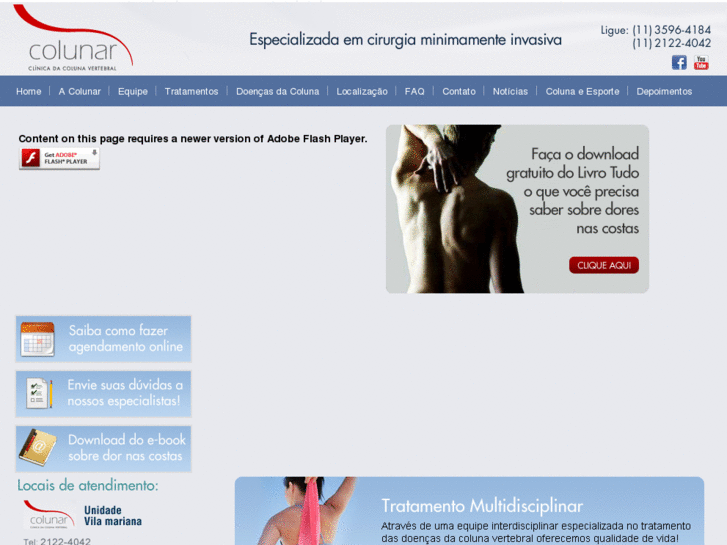 www.clinicadacolunavertebral.com