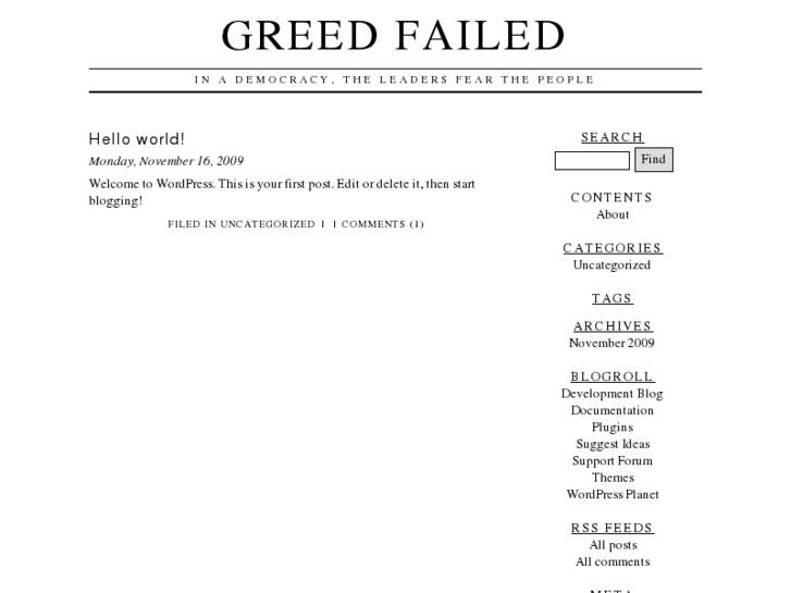 www.greedfailed.com