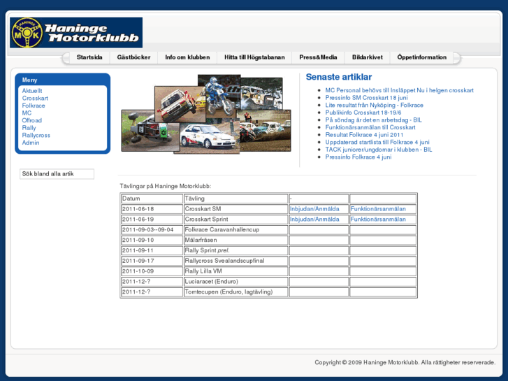 www.haningemotorklubb.se