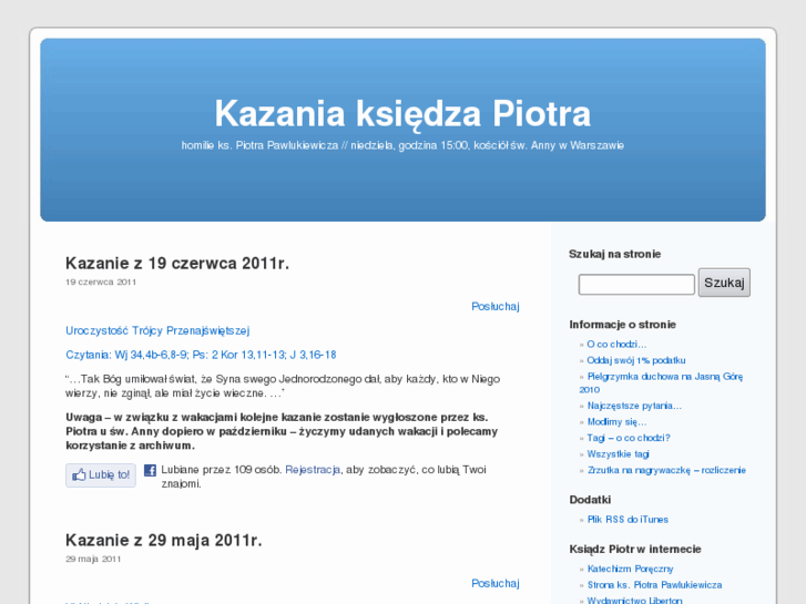 www.kazaniaksiedzapiotra.pl