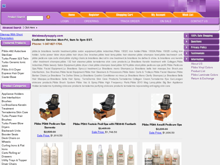 www.melsbeautysupply.com