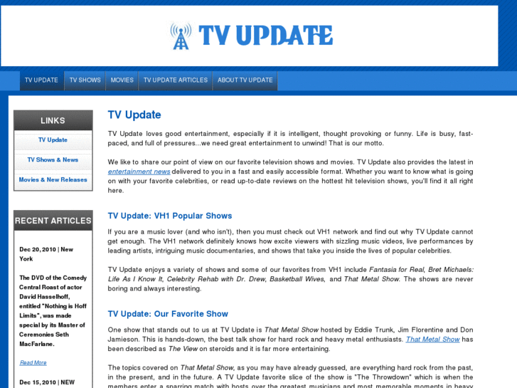 www.tvupdate.org