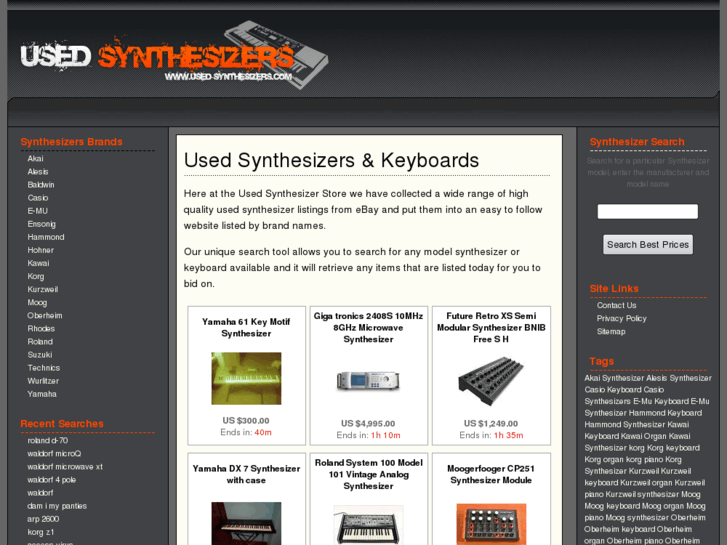 www.used-synthesizers.com