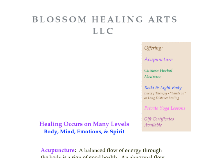 www.blossom-healing-arts.com