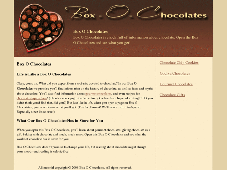 www.boxochocolates.com