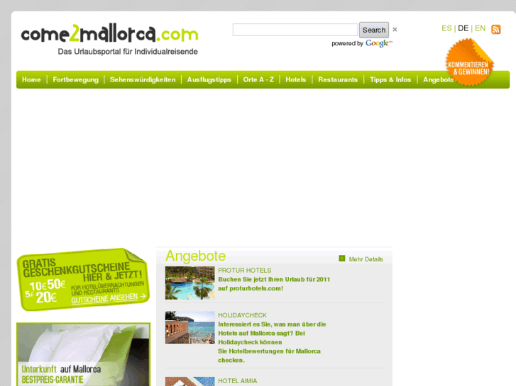 www.come2mallorca.de