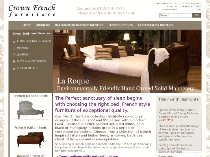 www.crownfrenchfurniture.com