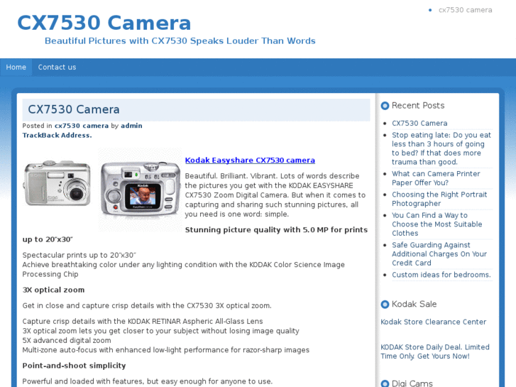 www.cx7530camera.com