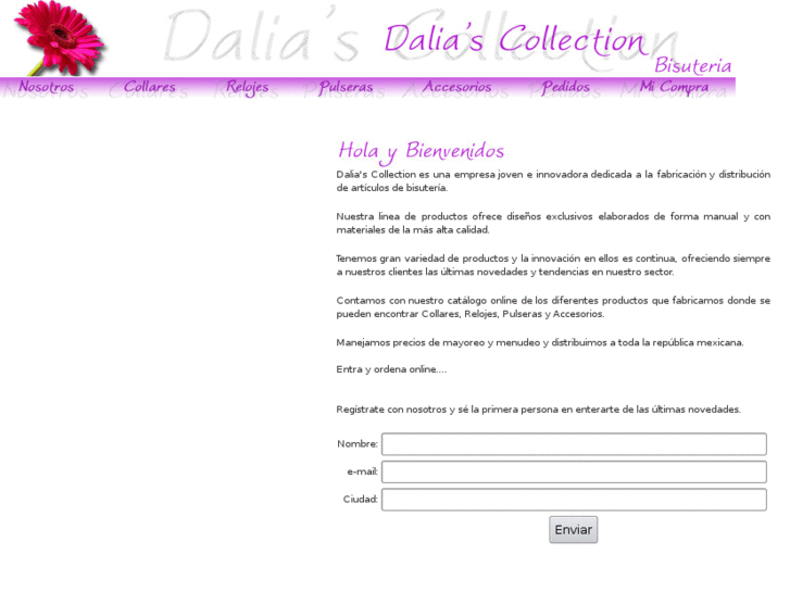 www.daliascollection.com