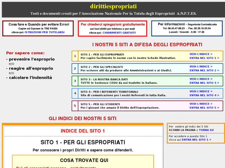 www.dirittiespropriati.org