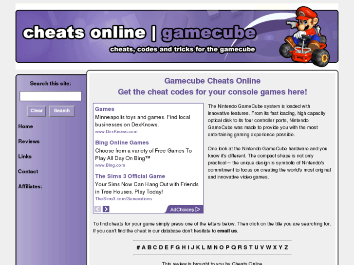 www.gamecube-cheats-online.com