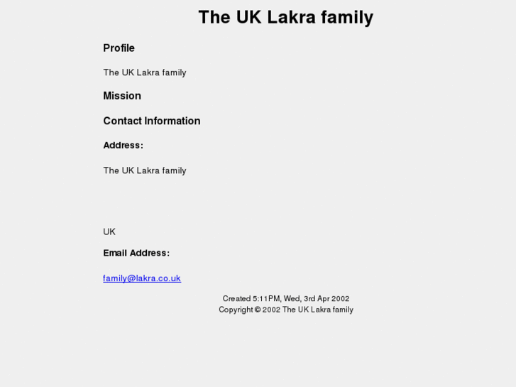 www.lakra.co.uk