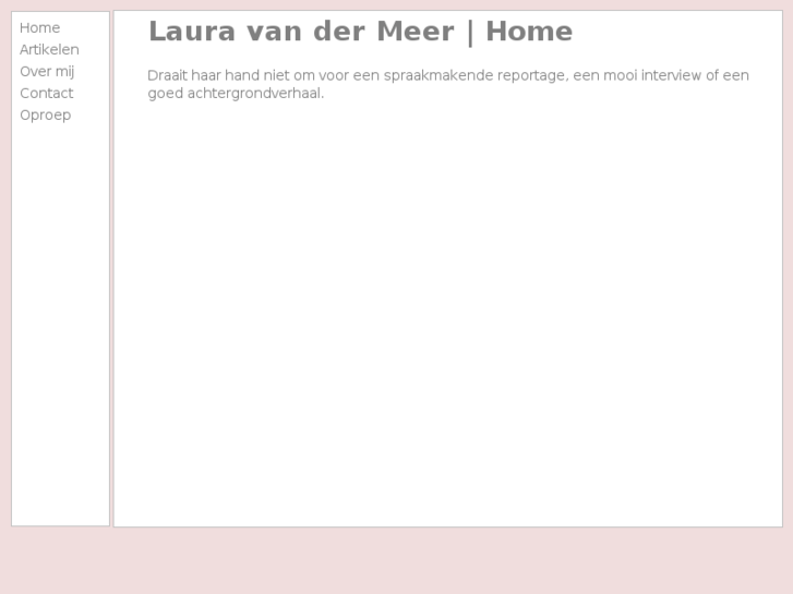 www.lauravandermeer.nl