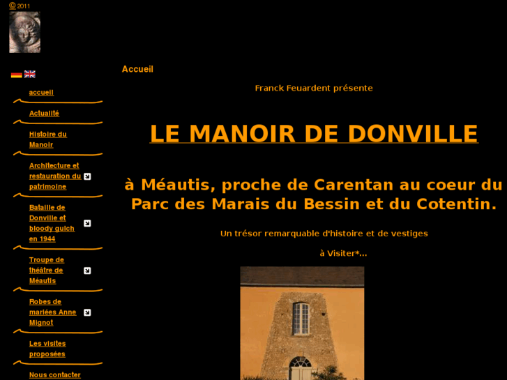 www.manoirdedonville.com