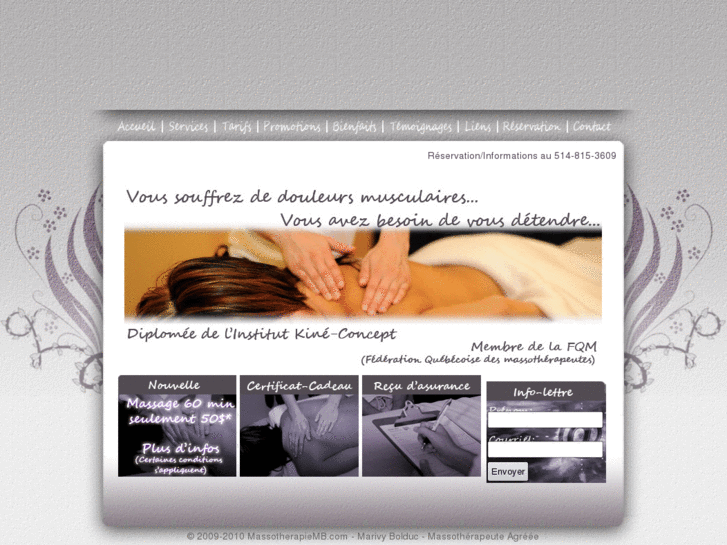 www.massotherapiemb.com