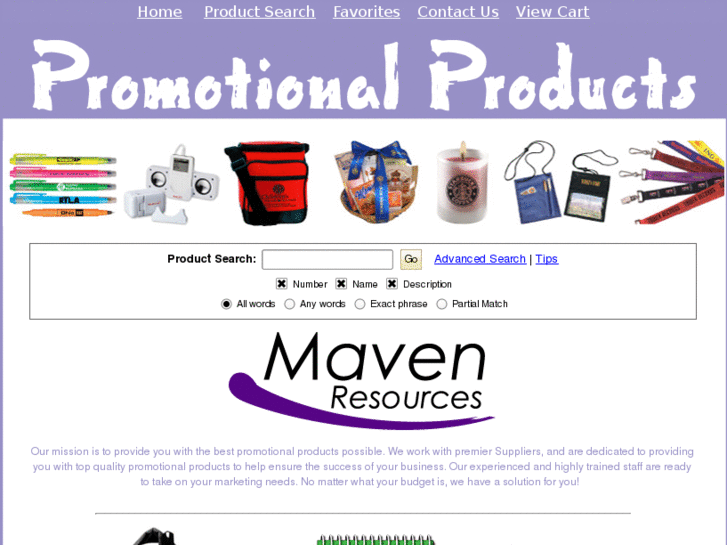 www.mavenpromos.com