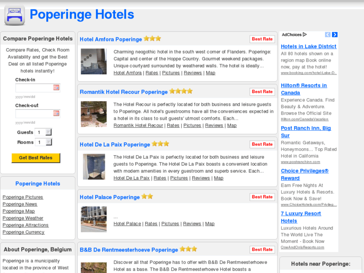 www.poperingehotels.com