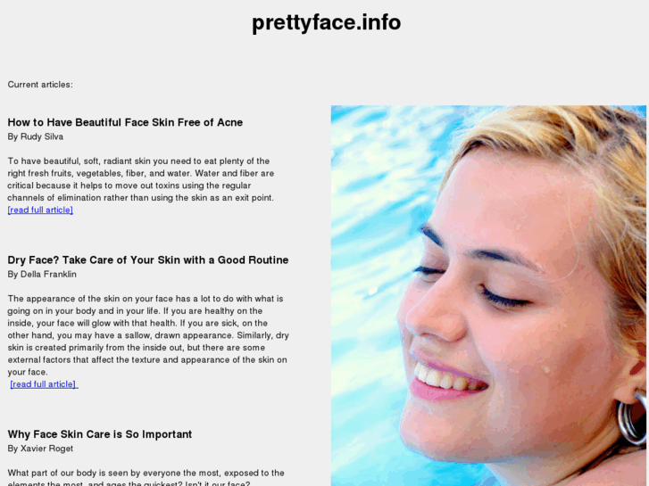 www.prettyface.info