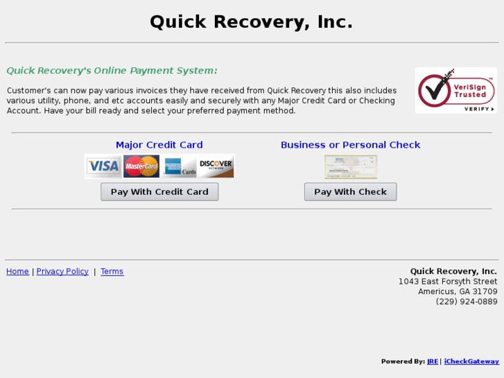 www.quickrecoveryinc.com