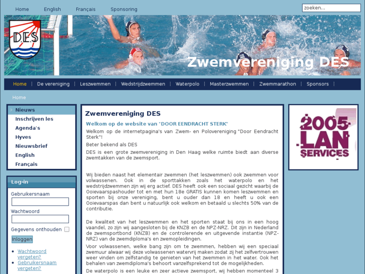 www.zwemvereniging-des.nl