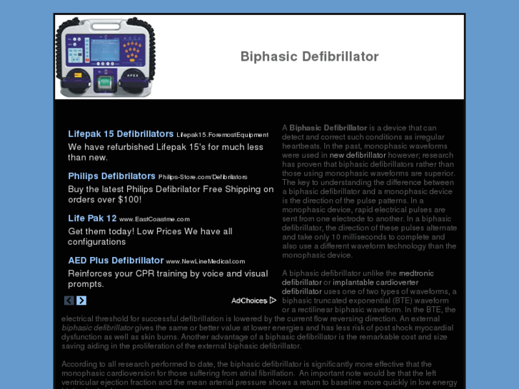 www.biphasicdefibrillator.com