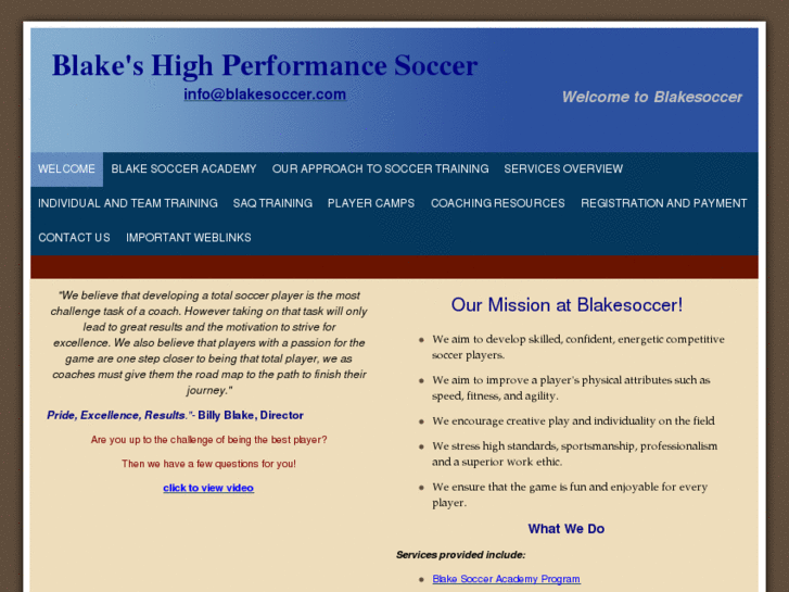 www.blakesoccer.com