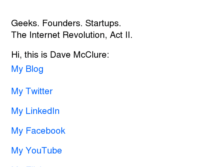 www.davemcclure.com