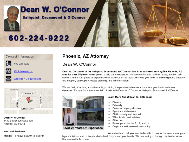 www.deanoconnorattorneyphoenix.com