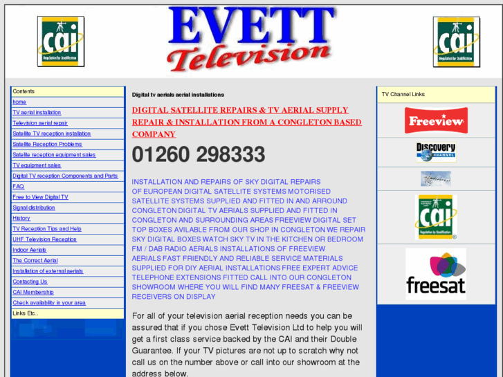 www.evett-tv.co.uk