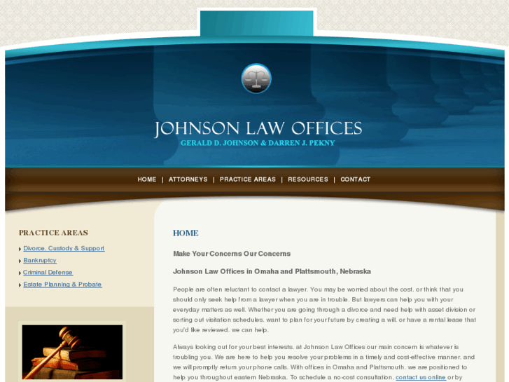 www.gjohnsonlawoffices.com