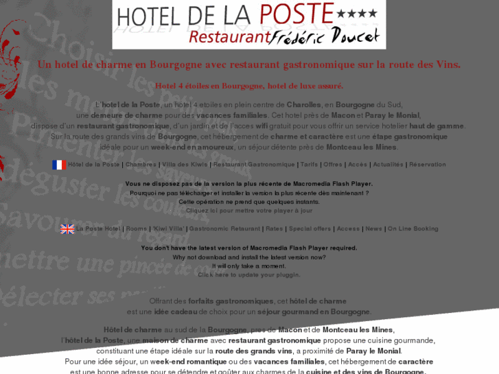 www.hotel-laposte-doucet.com