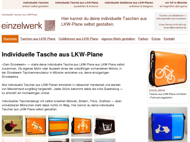 www.individuelle-taschen-aus-lkw-plane.de