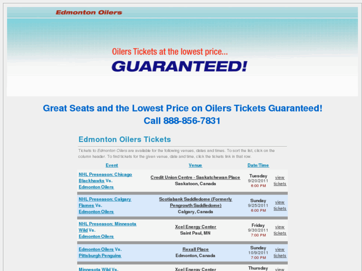 www.oilertickets.net