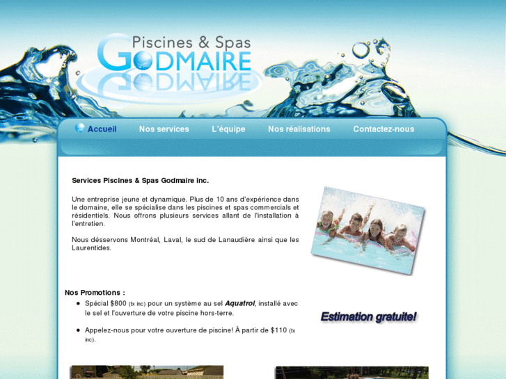 www.piscinesetspasgodmaire.com