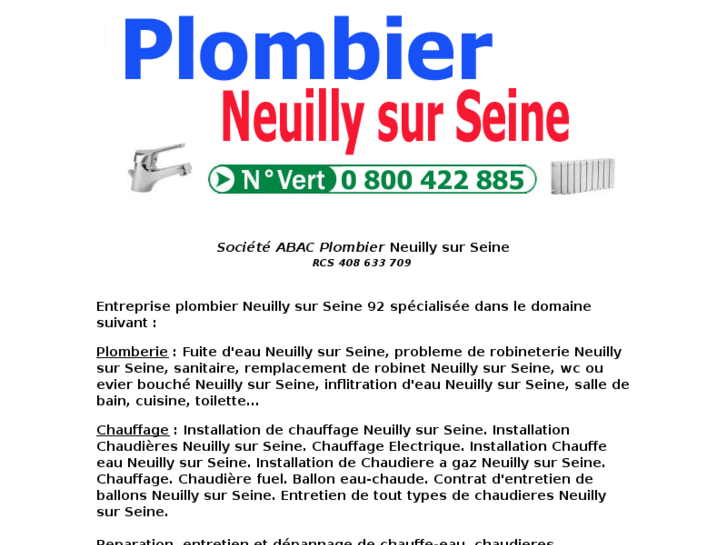 www.plombier-neuilly-sur-seine.com